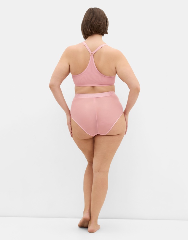 City Chic - Signature Mesh Plunge Underwire Bra