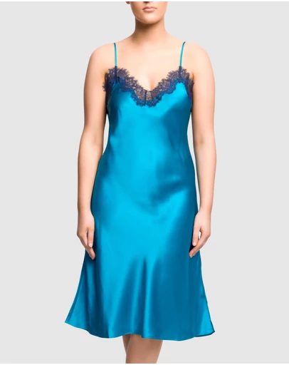 Sainted Sisters - Scarlett Silk Long Chemise