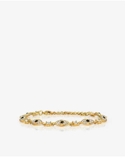 Forcast - Boho Eye Crystal Bracelet