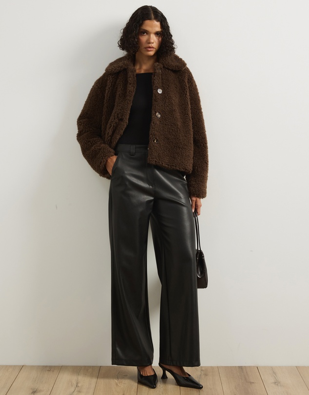 Atmos&Here - Marigold Shearling Jacket