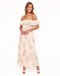 Petal & Pup - Jemira Maxi Dress - Lavender Floral