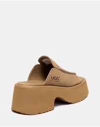 EVERAU - Australian Shepherd Ugg Haive Cow Suede Upper Loafer Oxfords Flats