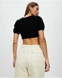 MSCHF - Puff Sleeve Knit Top