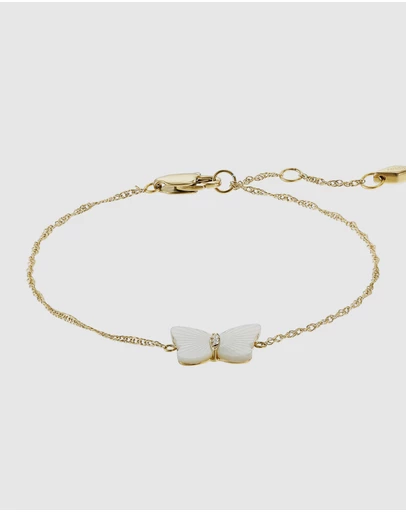 Fossil - Fossil Jewelry Gold Bracelet JF04425710