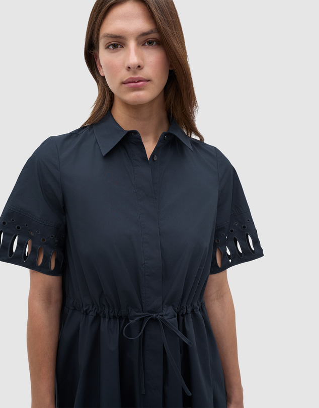 Seed Heritage - Poplin Cutwork Shirt Dress