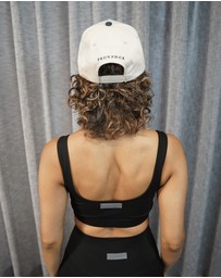 Provence - Contrast Crest Cap Off White/Green