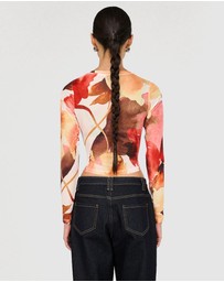 Staple the Label - Kaia Mesh Top