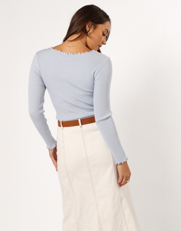 Petal & Pup - Kya Knit Top - Light Blue
