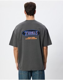 Thrills - Against All Odds Box Fit Oversized Tee - ICONIC EXCLUSIVE