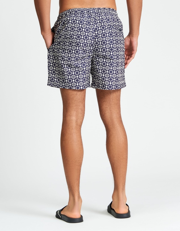 Ben Sherman - Mono Geo Print Swim Short