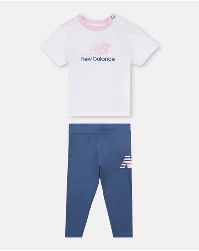 New Balance - Jersey Ringer Tee & Legging Set