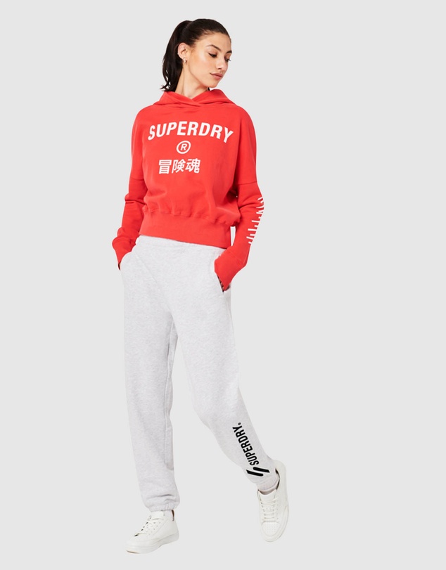Superdry - Code Core Sport Crop Box Hoodie