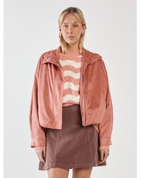Sass - Sara Suede Bomber Jacket