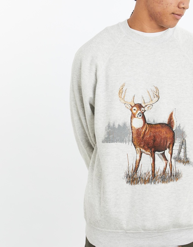 Vintage by The Real Deal - Pre Loved - Vintage 80s Dear Wildlife Sweatshirt