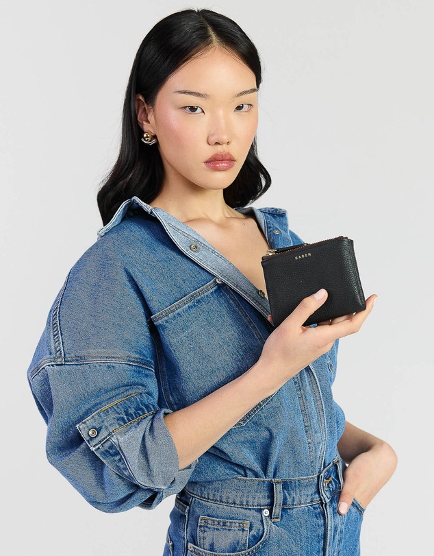 SABEN - Delilah Small Leather Bifold Wallet