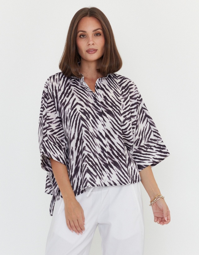 ALEXANDRA - Seraphin Shirt Abstract Animal