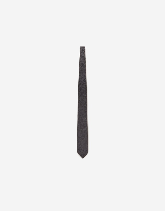 Calibre - Noir Botanique Jacquard Tie Black