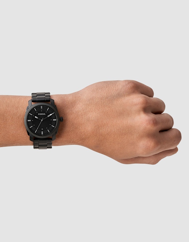 Fossil - Machine Black Analogue Watch