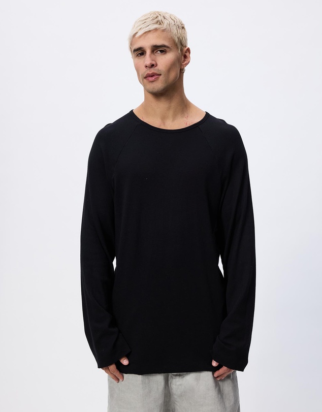 Surrounded By Ghosts - The Nadorite Rib Knit Raglan Long Sleeve T-Shirt