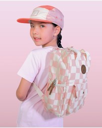 Crywolf - MINI BACKPACK Pink Check