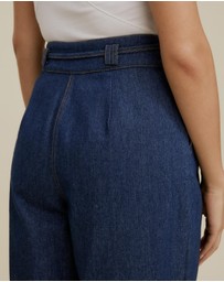 The Fated - Citta Wide Leg Tie Pants