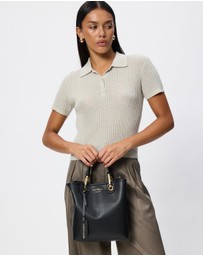 Emporio Armani - Shopping Verticale Simil Cervo