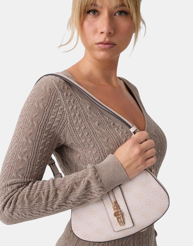 GUESS - Yvonne Mini Curved Shoulder Bag