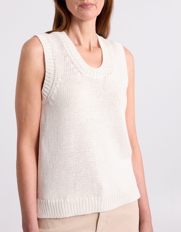 David Lawrence - Milana Cotton Knit Tank