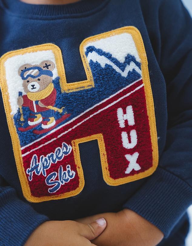 Huxbaby - Apres Ski Emblem Sweat - ICONIC EXCLUSIVE - Babies-Kids