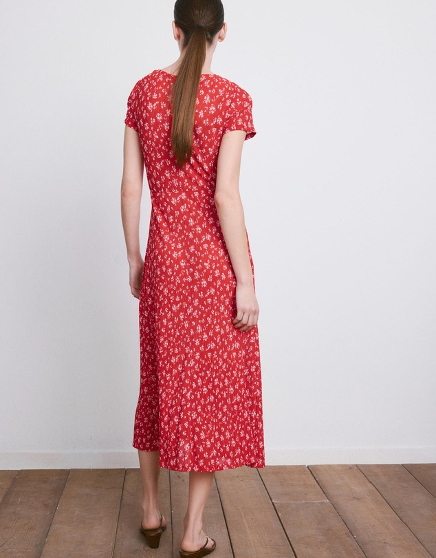 M.N.G - Printed Midi-Dress