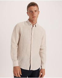 SABA - Anderson Classic Yarn Dyed Linen Shirt