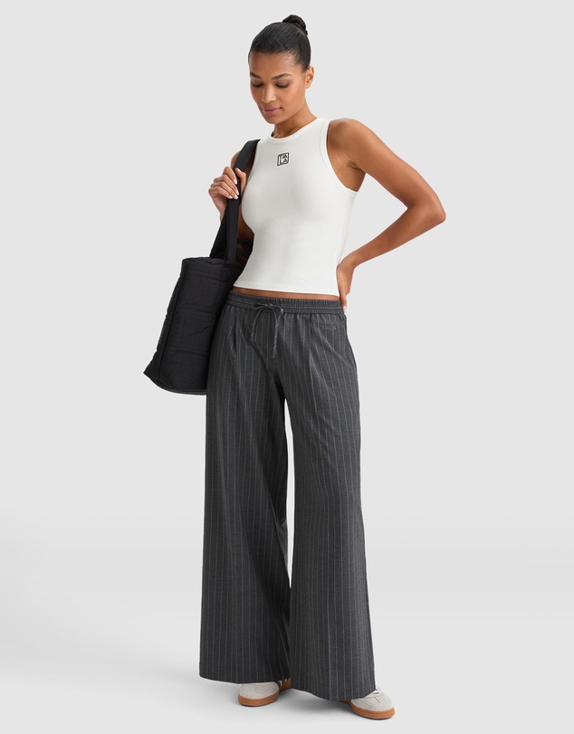 TALA - 365 Rib Logo Racer Tank