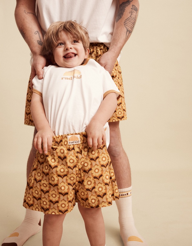 Banabae - Rad Kid Stretch Organic Cotton Boxer Shorts