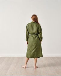 Linen House - Nimes Pure Linen Robe