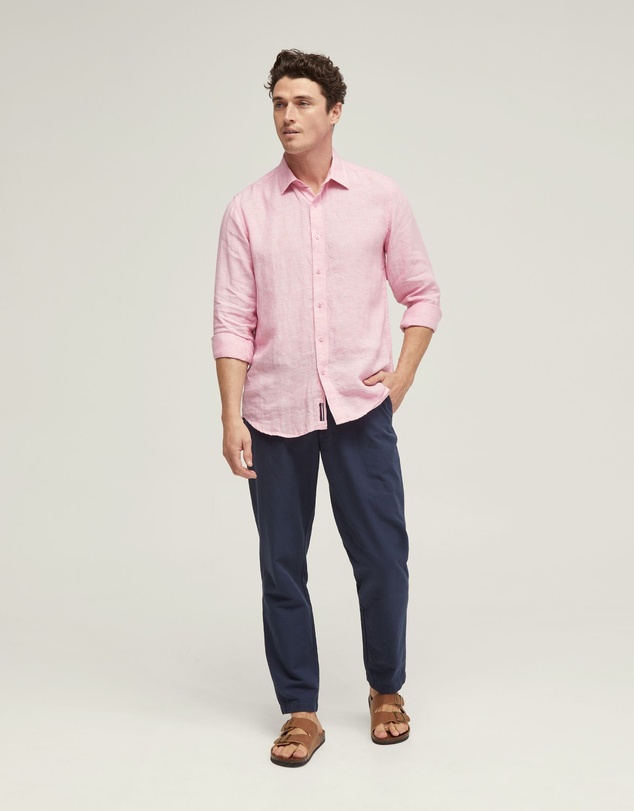 Oxford - Fergus Pure Linen Shirt