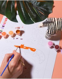 Journey Of Something - Kids Paint by Numbers - Little Safari