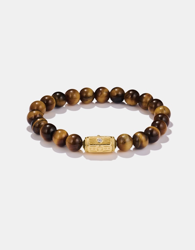 THOMAS SABO - THOMAS SABO Bead Bracelet with Tiger's Eye