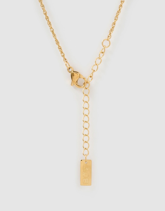 Arms Of Eve - Luxe Letter Necklace - Small