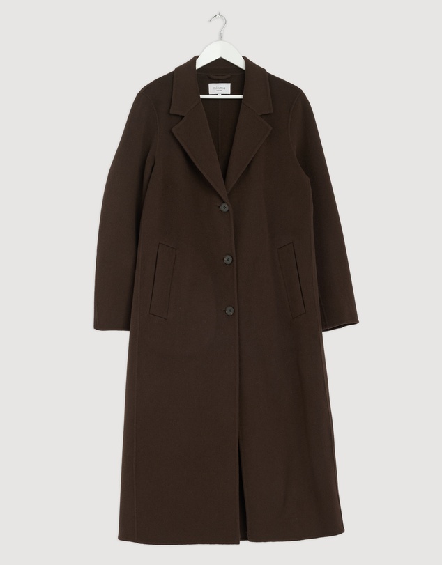 Revibe - Repaired Minima Esenciales Dulcie Relaxed Wool Coat - AU 12