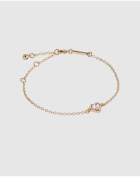 Ted Baker - HANSAA: Crystal Heart Adjustable Bracelet