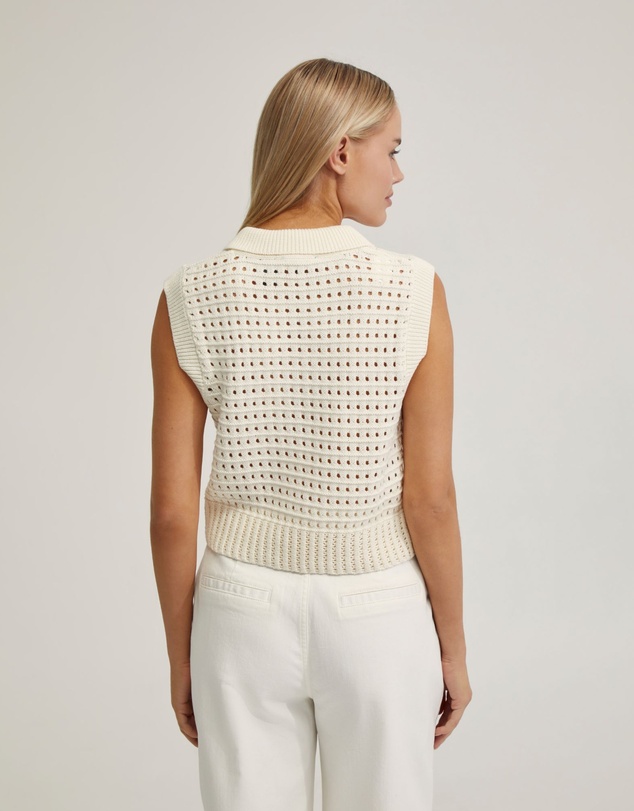 Oxford - Tory Cotton Knitted Vest