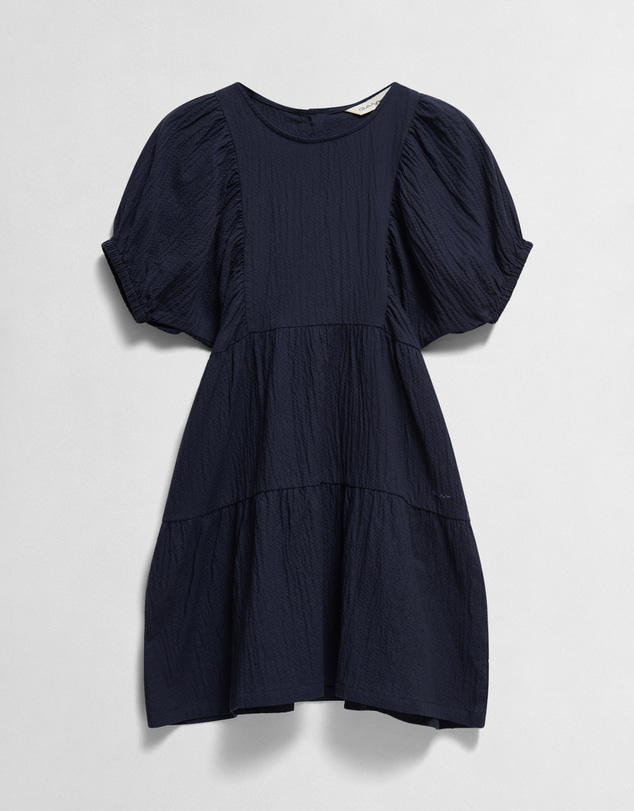 Gant - Seersucker Tiered Dress