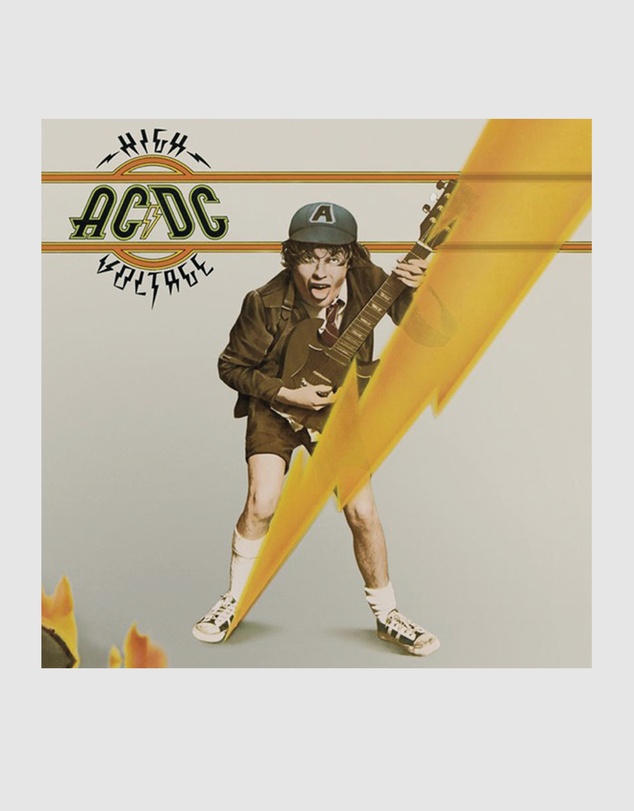 Sony Music - Ac/Dc High Voltage Vinyl Album & Crosley Record Storage Display Stand