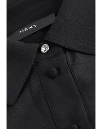 NEXT - Embellished Cuff Detail Button Up Shirt