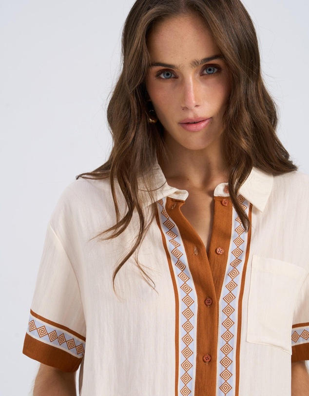 Vero Moda - Elise Printed Shirt
