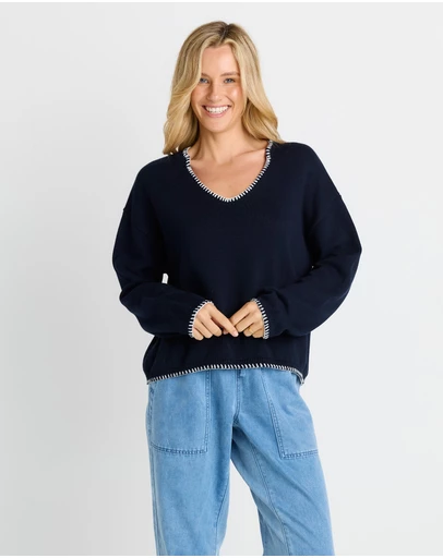 Betty Basics - Ascot Stitch Sweater