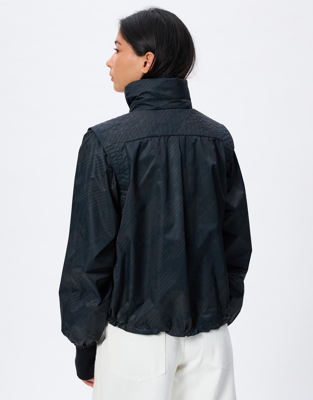 Perfect Moment - Scratch Houndstooth Blouson