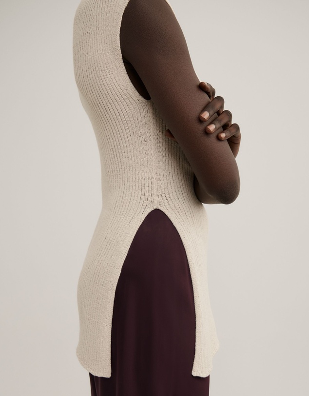 Witchery - Asymmetric Hem Knit Tank