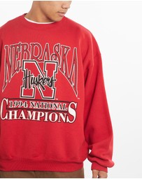Vintage by The Real Deal - Pre Loved - Vintage 1994 NCAA Nebraska Huskers Sweatshirt