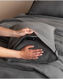 Sheet Society - Eve Linen Quilt Cover Set